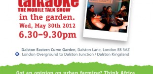 Talkaoke at Self Help Africa, 2012